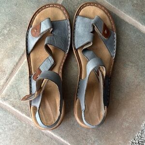 Rieker Women's Sandals - Gray and Brown